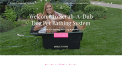 Desktop Screenshot of doggybathtub.com